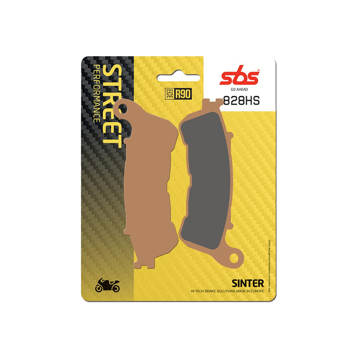 Set pastiglie freno anteriori SBS serie HS per HONDA FORZA 300 2013-2017