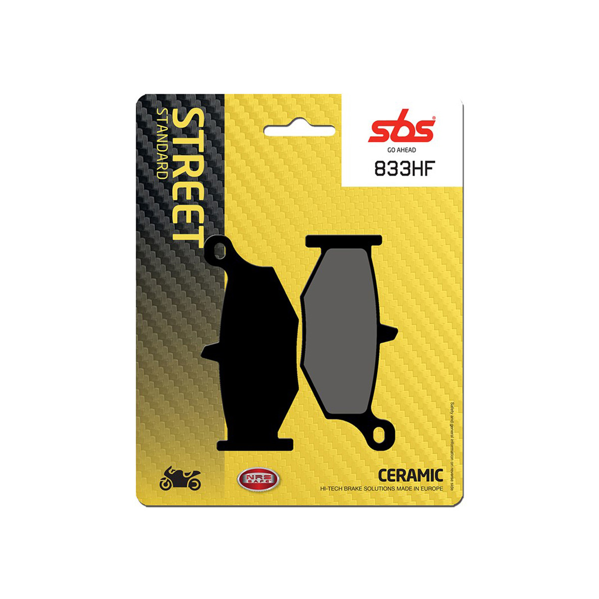 Set pastiglie freno posteriori SBS serie HF per SUZUKI V-STROM 1050 /XT 2020-2023
