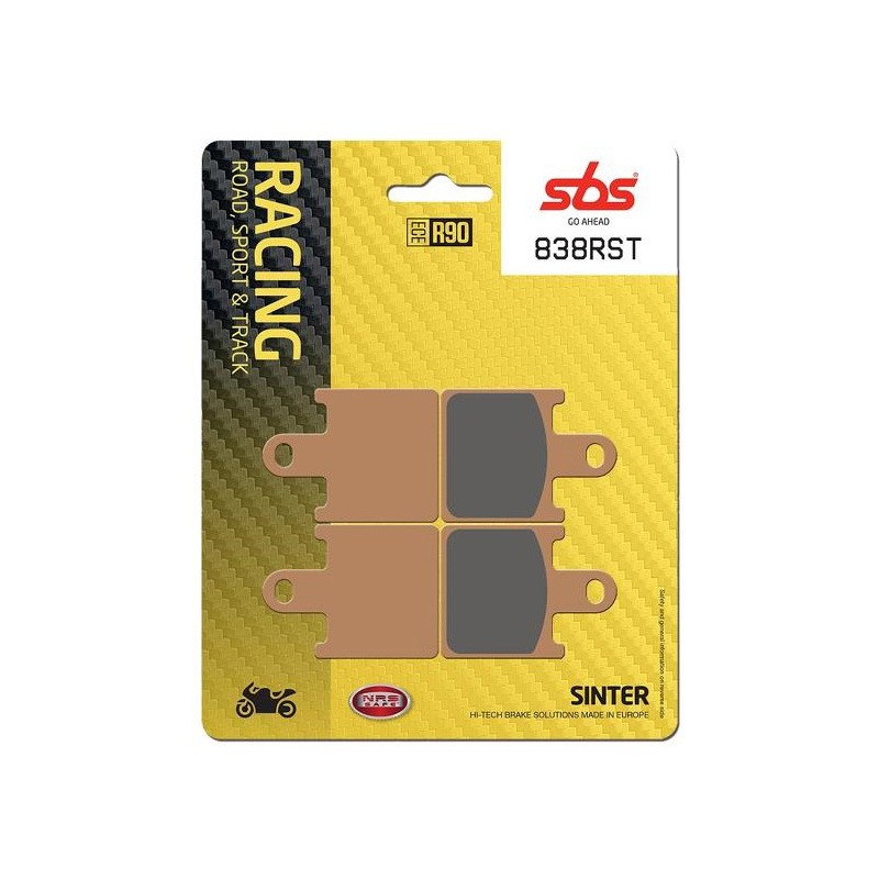 Set pastiglie freno anteriori SBS serie RST per KAWASAKI GTR 1400 2007-2016