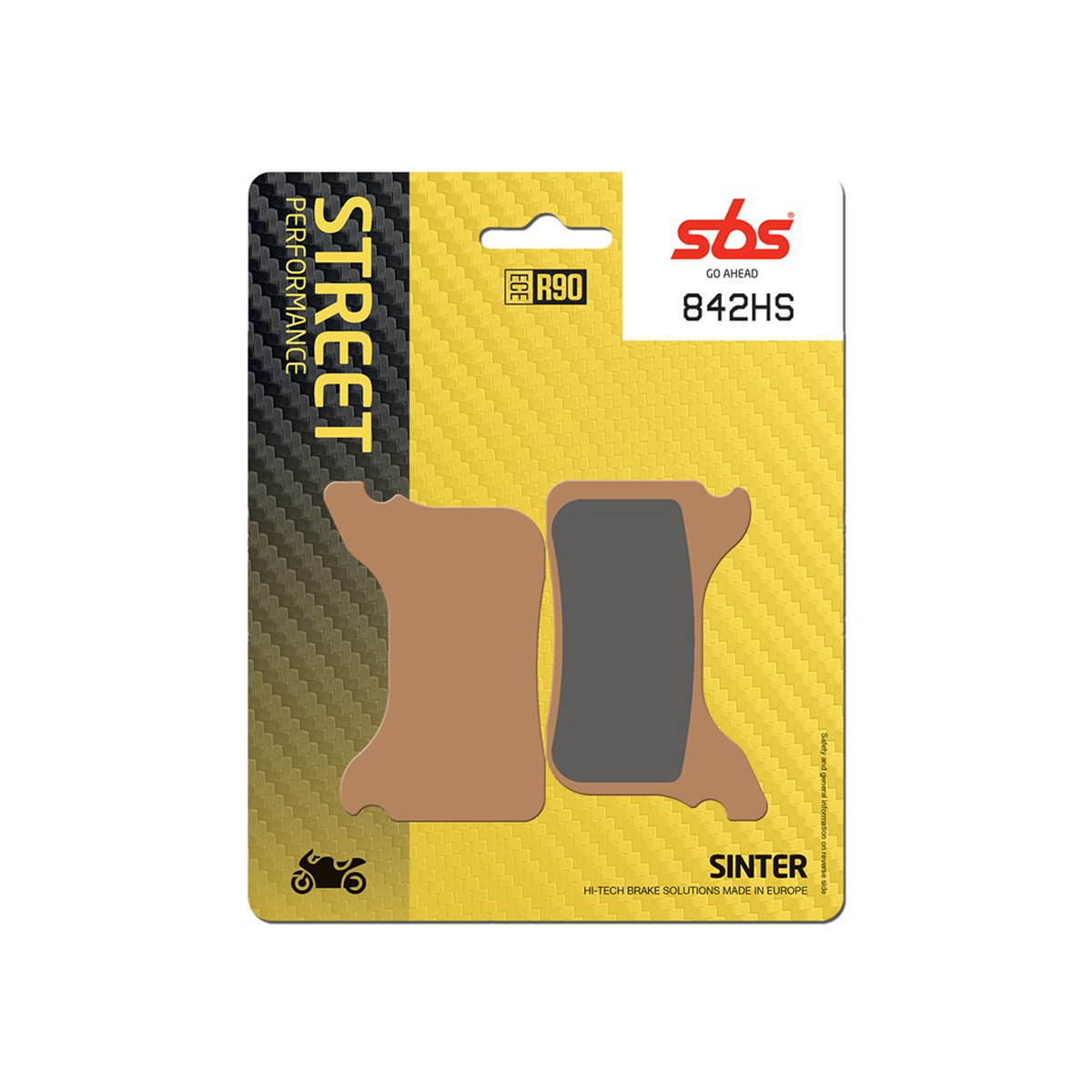 Set pastiglie freno anteriori SBS serie HS per HUSABERG 450 FS C 2005-2008