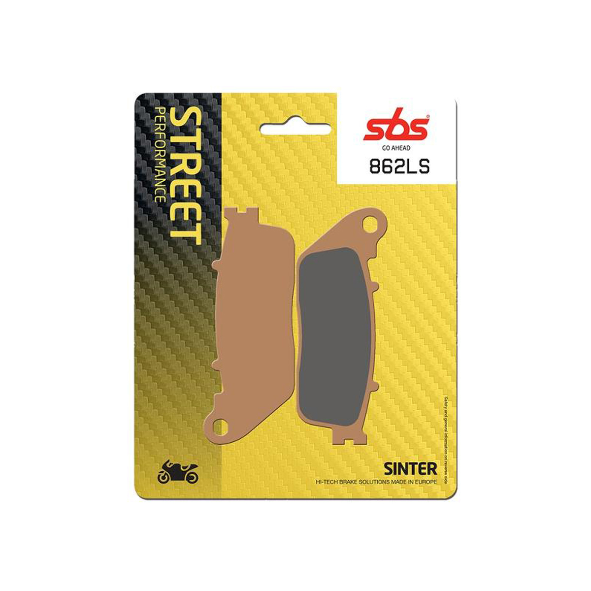 Set pastiglie freno posteriori SBS serie LS per HONDA VFR 800 X CROSSRUNNER 2015-2016