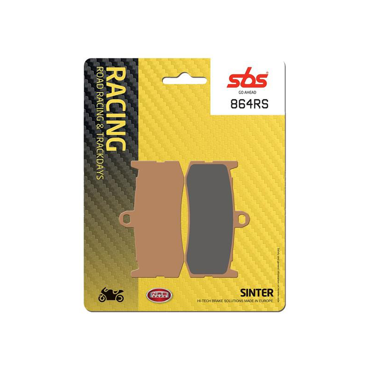 Set pastiglie freno anteriori SBS serie RS per TRIUMPH DAYTONA 675 2009-2016