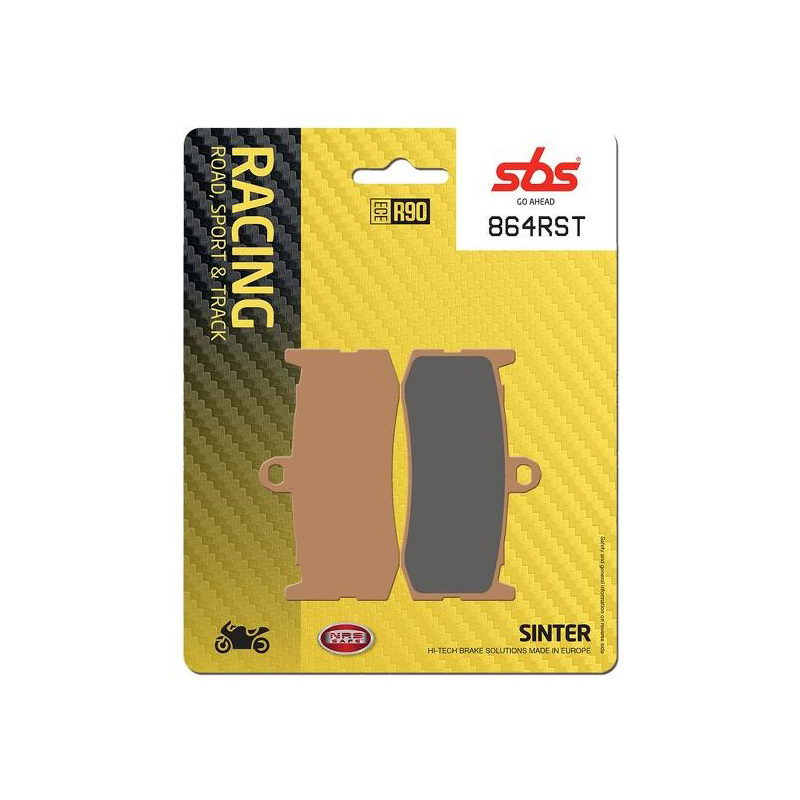 Set pastiglie freno anteriori SBS serie RST per TRIUMPH DAYTONA 675 2009-2016