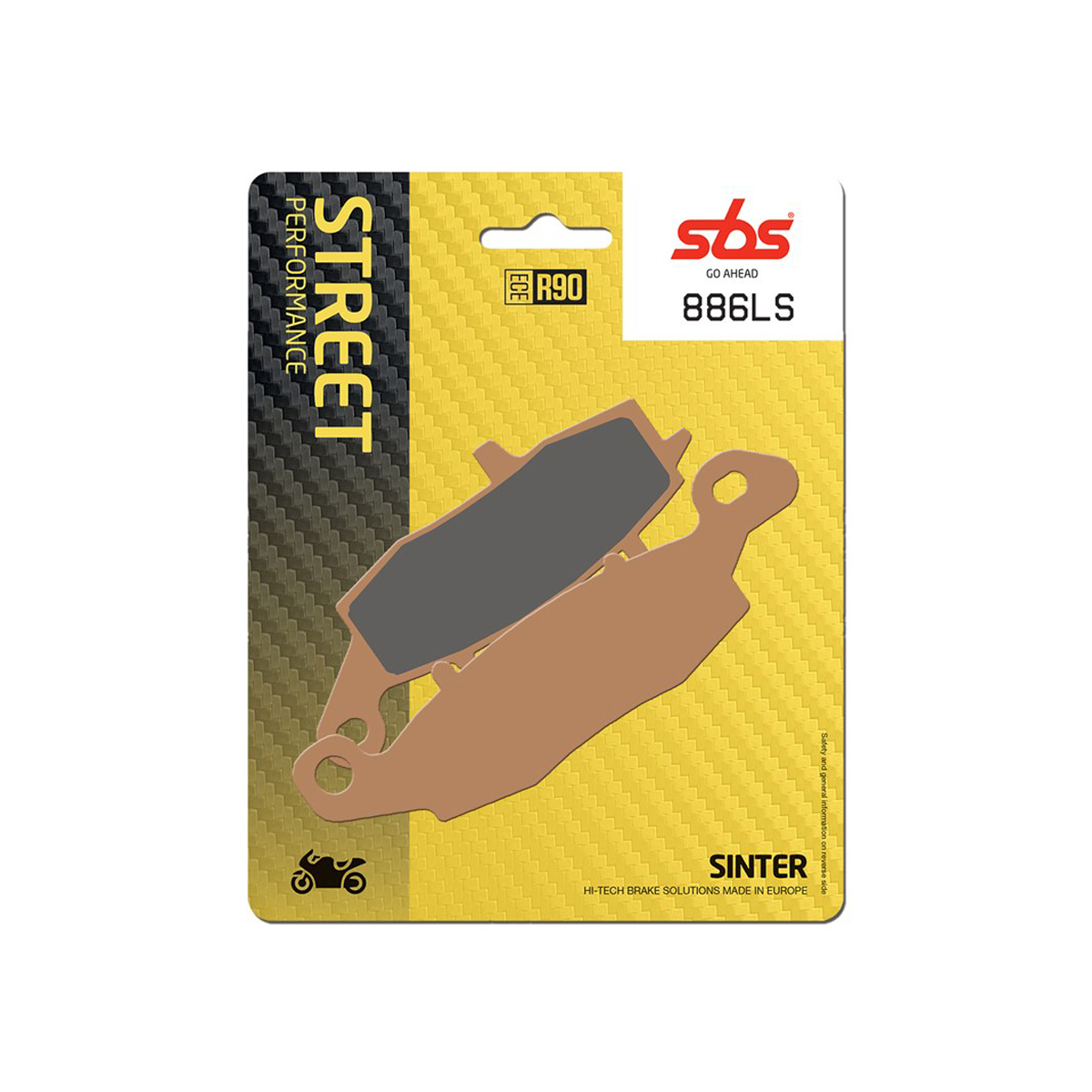 Set pastiglie freno posteriori SBS serie LS per KAWASAKI VN 1500 DRIFTER 1999-2005