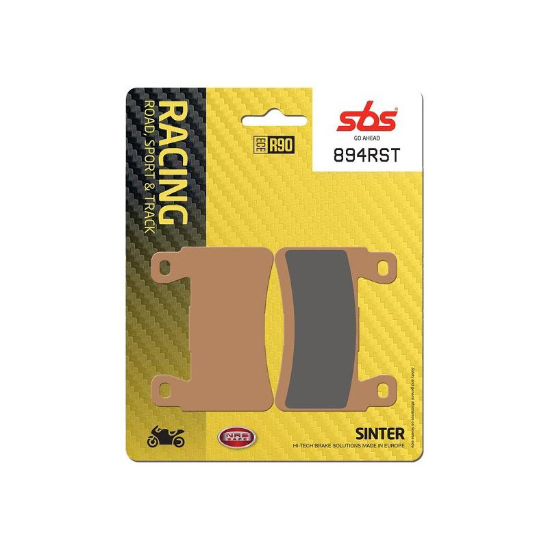 Set pastiglie freno anteriori SBS serie RST per KAWASAKI ZX 6 R 2013-2021