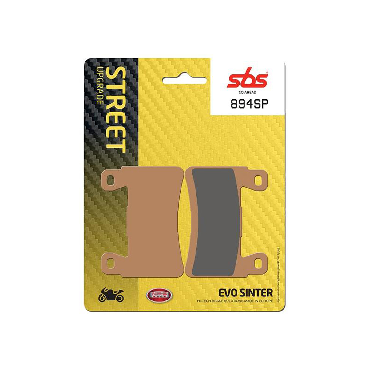 Set pastiglie freno anteriori SBS serie SP per KAWASAKI ZX 6 R 2013-2021