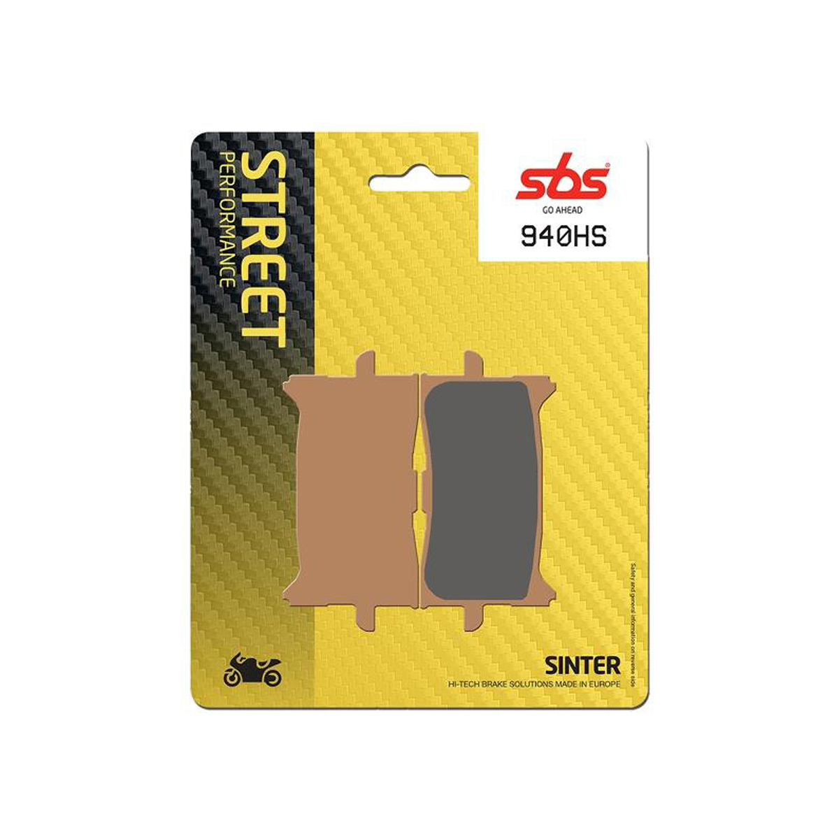 Set pastiglie freno anteriori SBS serie HS per HONDA X-ADV 750 2017-2024