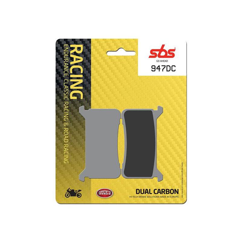 Set pastiglie freno anteriori SBS serie DC per HONDA CBR 1000 RR 2017-2019