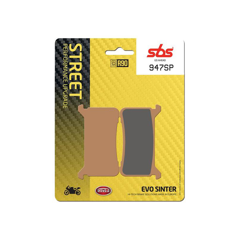 Set pastiglie freno anteriori SBS serie SP per HONDA CB 1100 RS 2017-2020