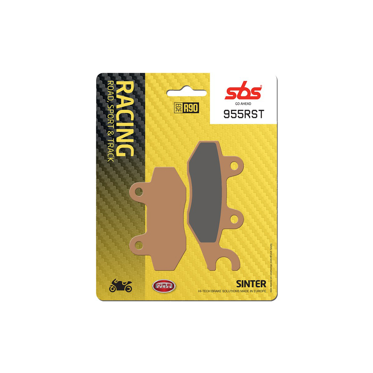 Set pastiglie freno anteriori SBS serie RST per KAWASAKI Z 400 2019-2020