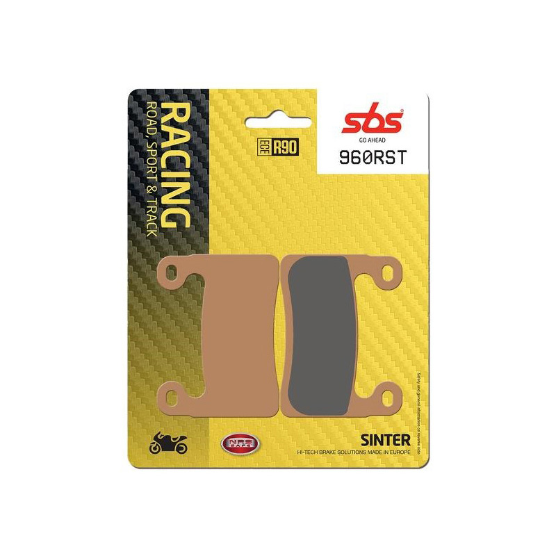 Set pastiglie freno anteriori SBS serie RST per BMW S 1000 R 2021-2024