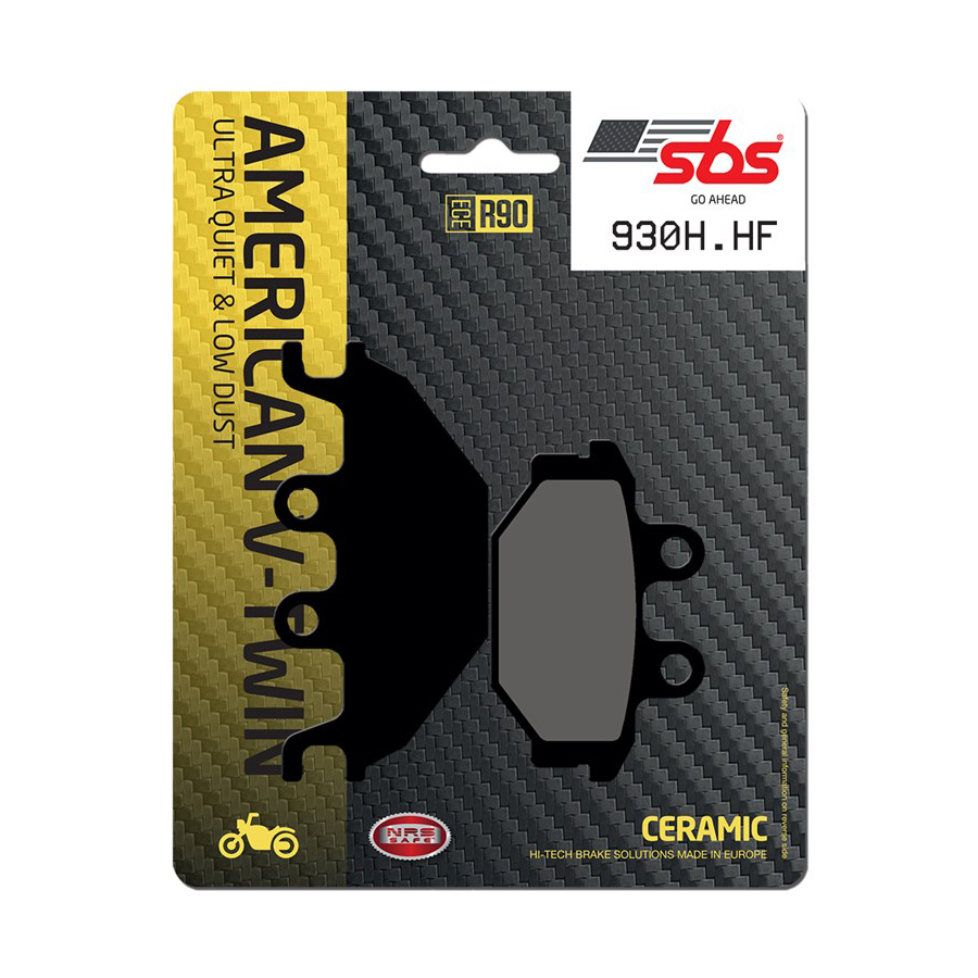Set pastiglie freno posteriori SBS serie HF per INDIAN SCOUT SIXTY 2016
