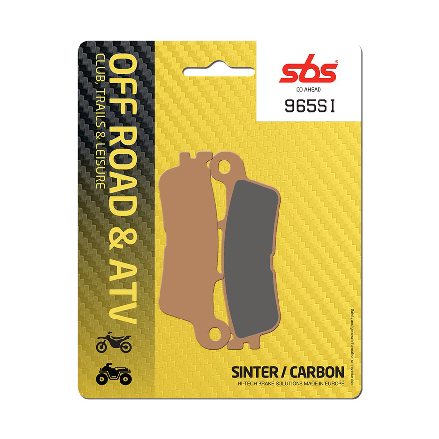 Set pastiglie freno anteriori SBS serie SI per YAMAHA WR 450 F 2021-2023