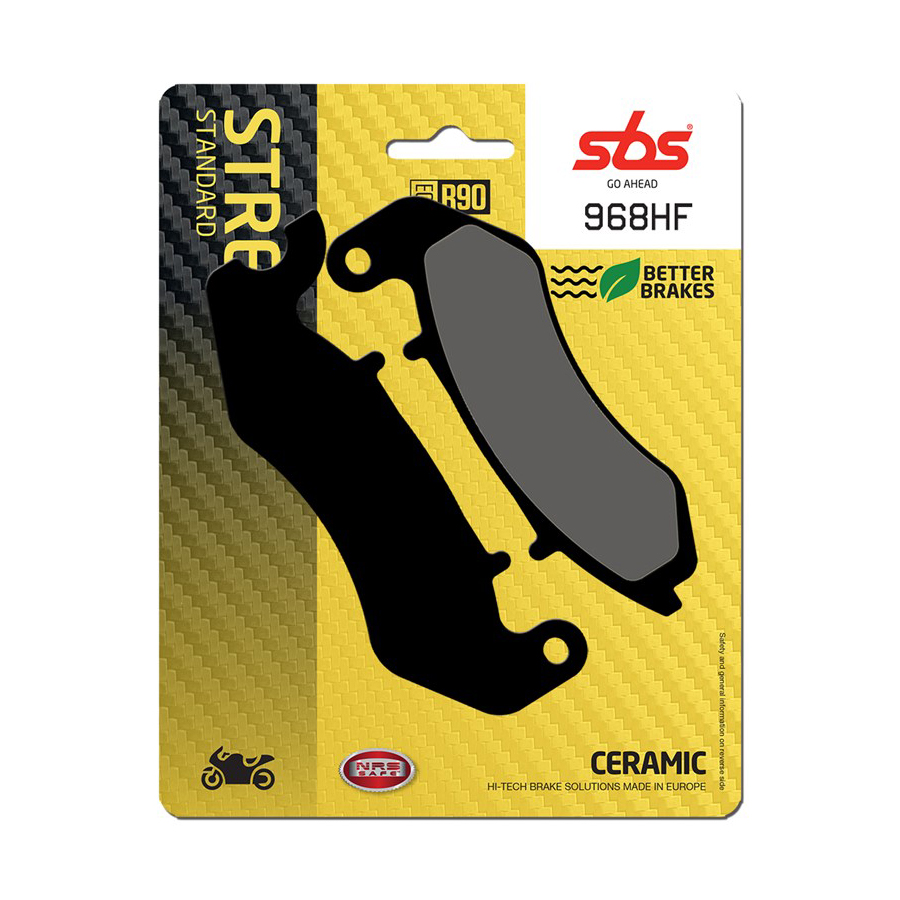 Set pastiglie freno anteriori SBS serie HF per BENELLI BN 125 2018-2021