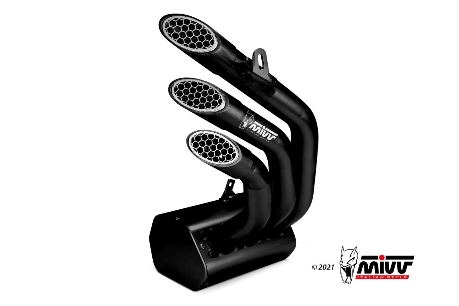 Silenziatore Omologato ECE Mivv SPEED EDGE Nero per MV AGUSTA BRUTALE 800 RR 2017-2024