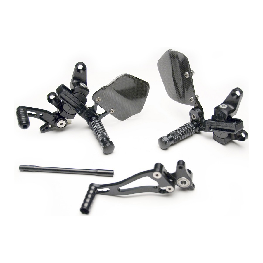 Gruppo pedane Gilles Tooling VCR38GT per DUCATI 848 /EVO 2008-2013