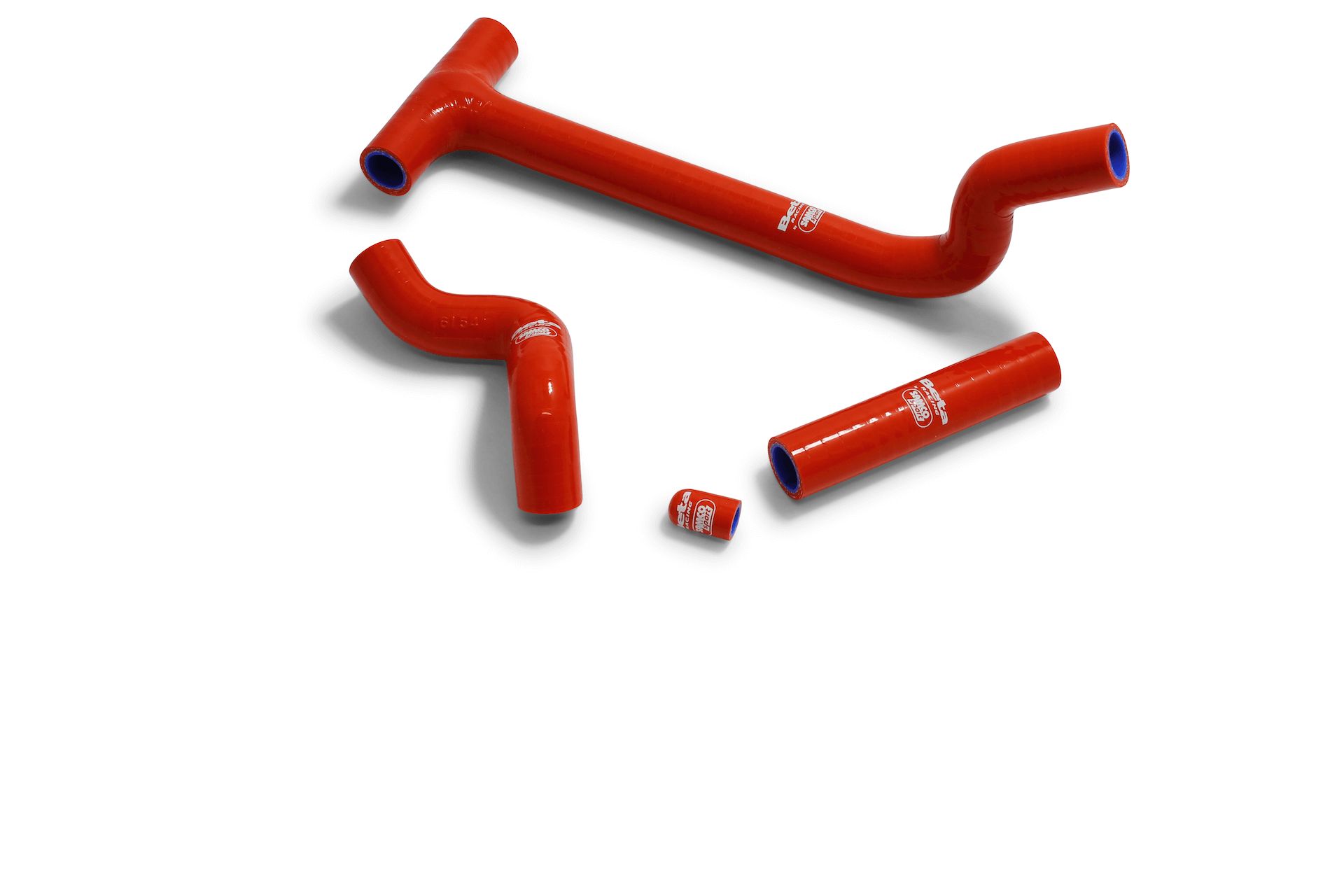 Tubi siliconici Samco modifica impianto bypassando il termostato per BETAMOTOR RR 250 2020-2023