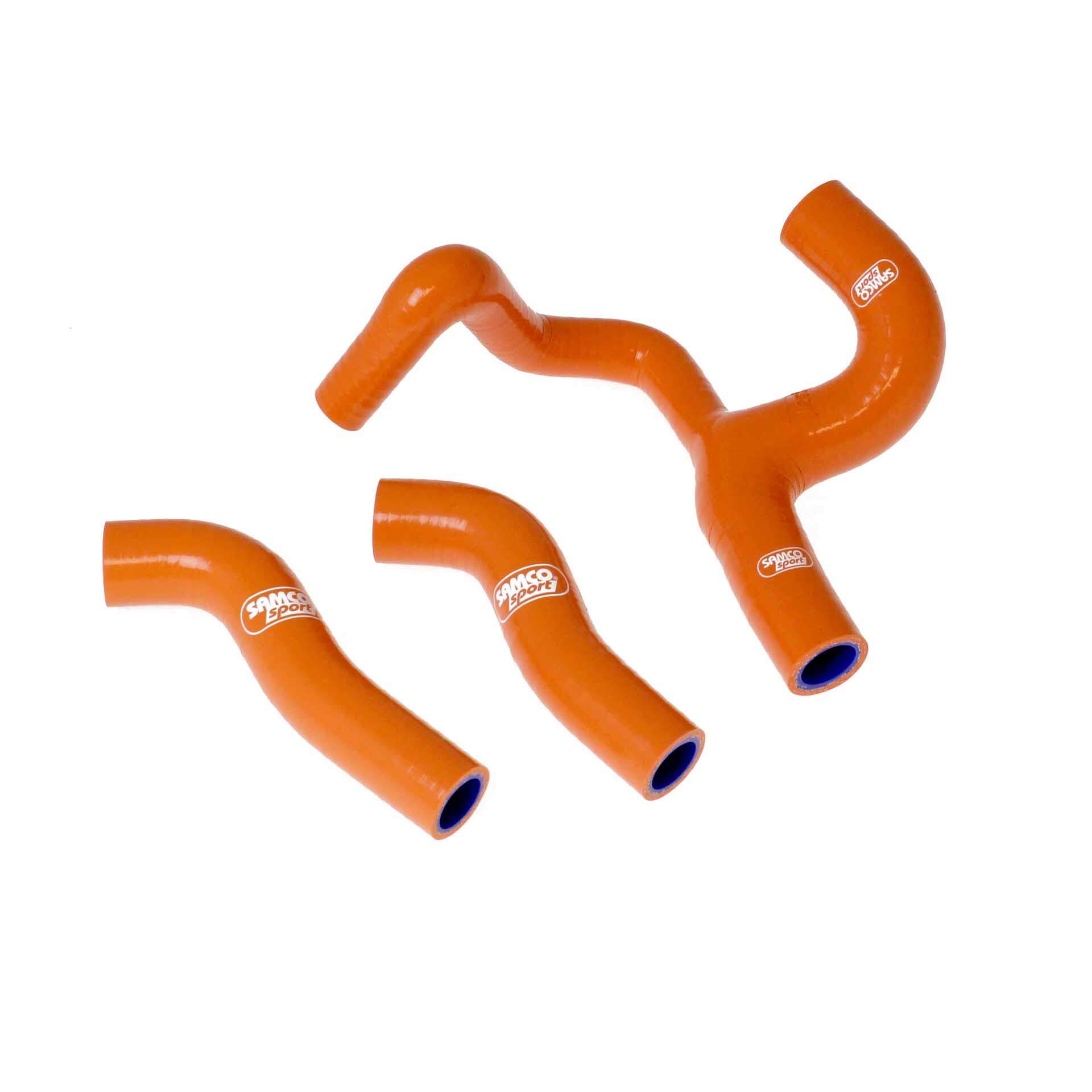 Tubi siliconici Samco modifica impianto bypassando il termostato per KTM 250 EXC-F 2008-2011