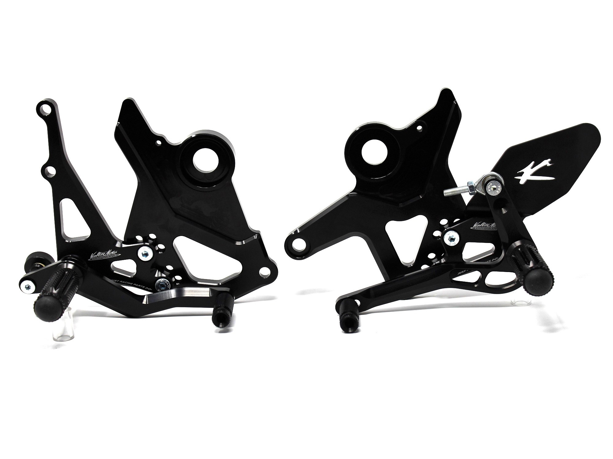 Gruppo pedane 1.5 Valtermoto cambio dritto per KAWASAKI Z 650 2017-2023