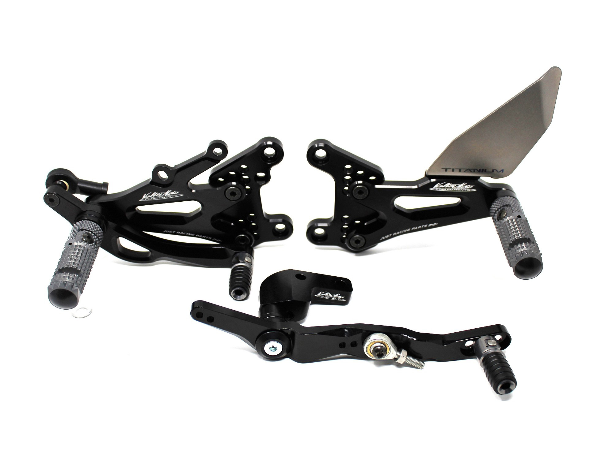 Gruppo pedane 3.5 Valtermoto per YAMAHA YZF 600 R6 2017-2022