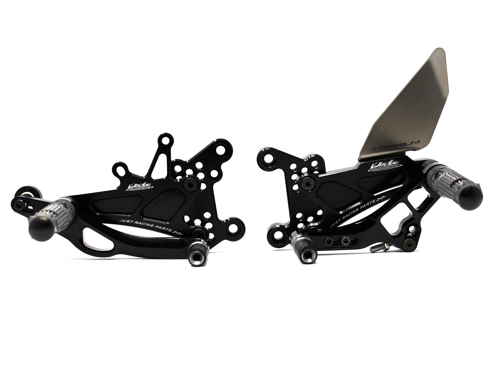 Gruppo pedane 3.5 Valtermoto cambio rovesciato per YAMAHA YZF 600 R6 2006-2007