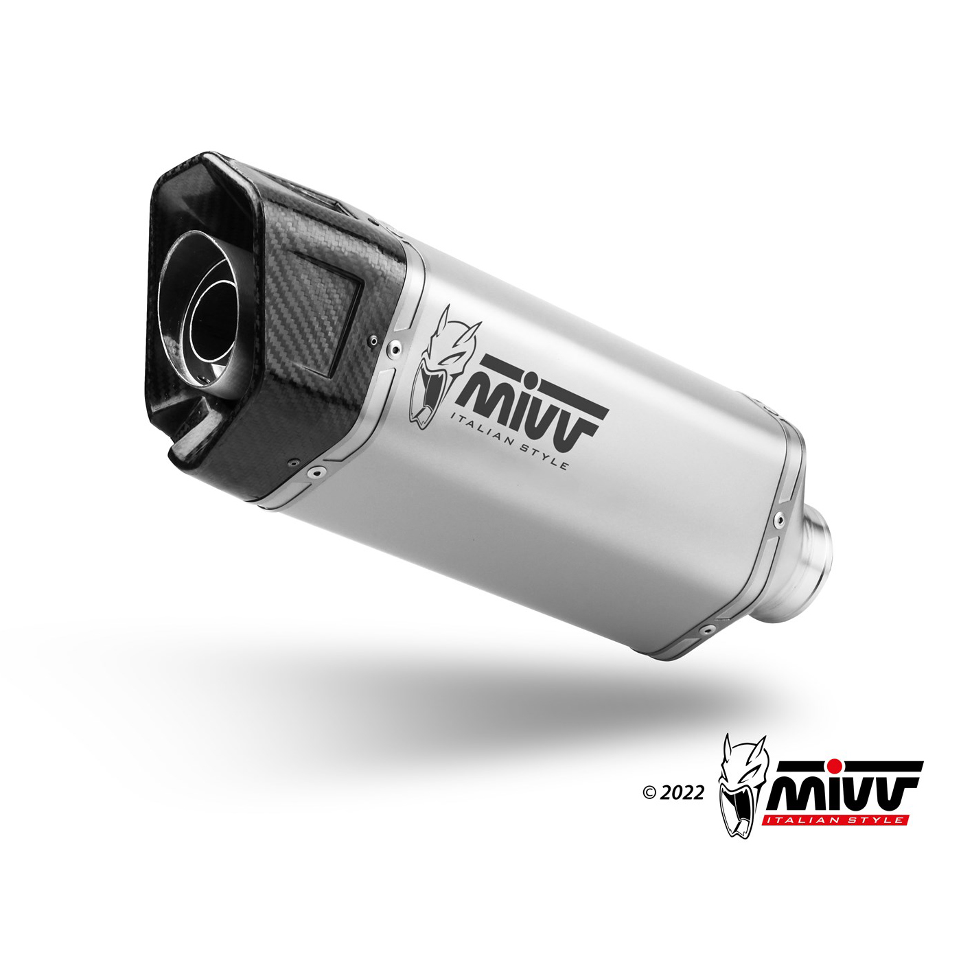 Silenziatore Omologato ECE Mivv SR-1 Acciaio per HONDA CB 750 HORNET 2023-2025