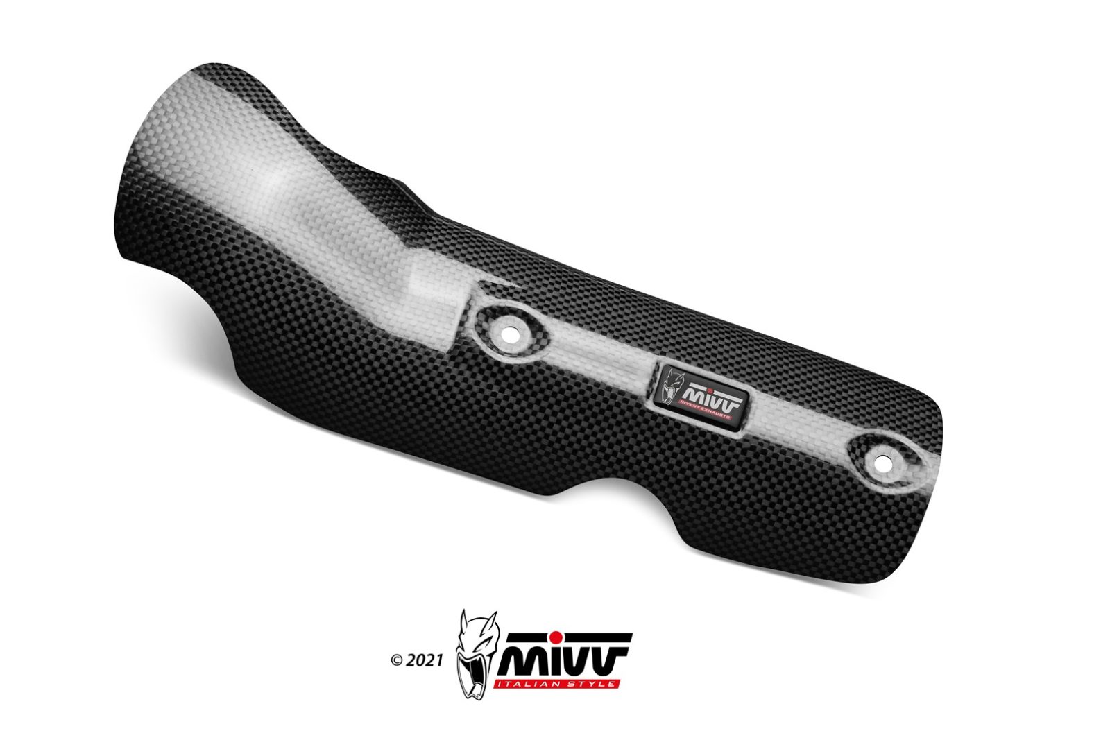Mivv carbon fibre heat shield for BMW R 1250 GS / Adventure 2019-2023
