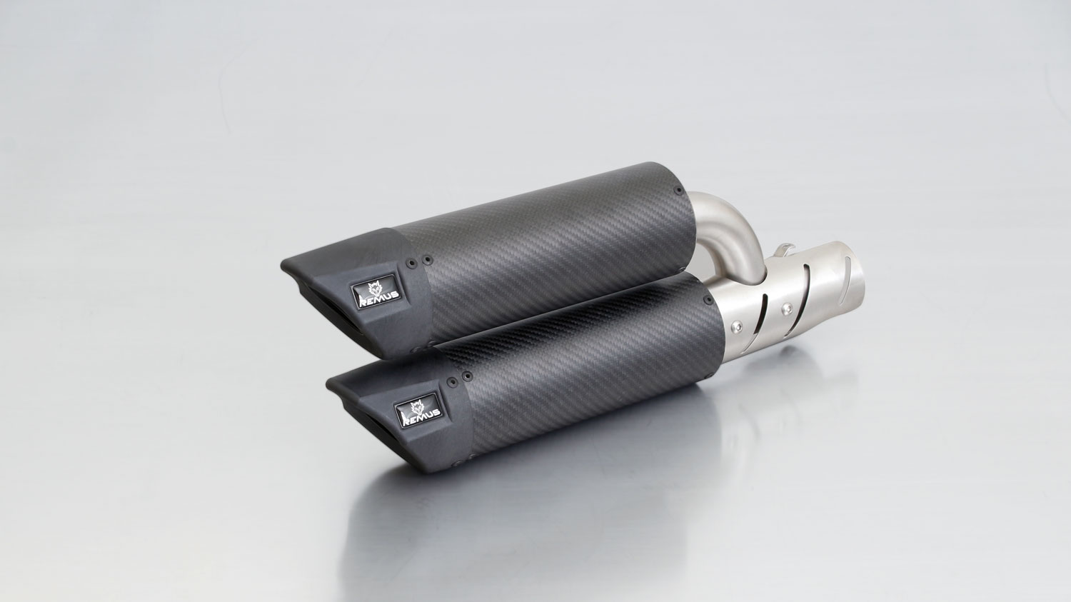 Silenziatore omologato Remus RSC Dual Flow carbonio per VESPA GTV 300 SEI GIORNI 2017-2019