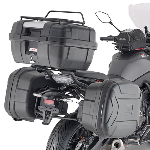 Portavaligie laterale Kappa specifico per valigie MONOKEY o RETRO FIT per YAMAHA TRACER 700 2020