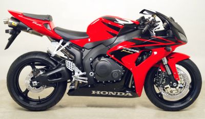Terminale omologato Arrow Maxi Race Tech Titanio fondello carbonio per HONDA CBR 1000 RR 2006-2007