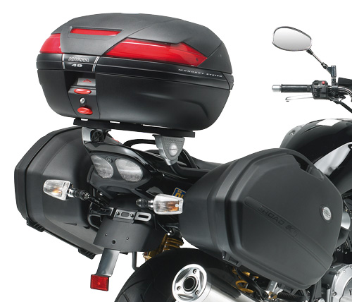 Attacco posteriore specifico per bauletto MONOKEY o MONOLOCK per YAMAHA XJR 1300 2007-2014