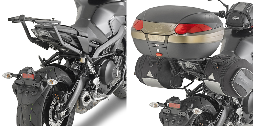 Attacco posteriore specifico per bauletto MONOKEY o MONOLOCK per YAMAHA MT-09 /SP 2017-2020