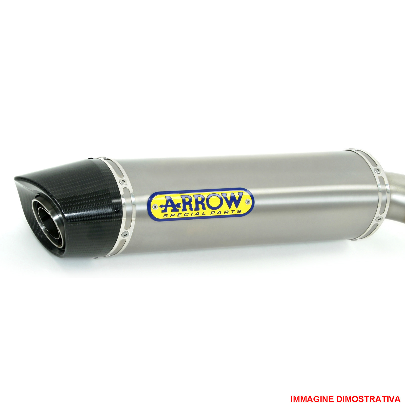 Kit completo Arrow Competition EVO-2 con terminale Maxi Race Tech Titanio per HONDA CBR 600 RR 2009-2012