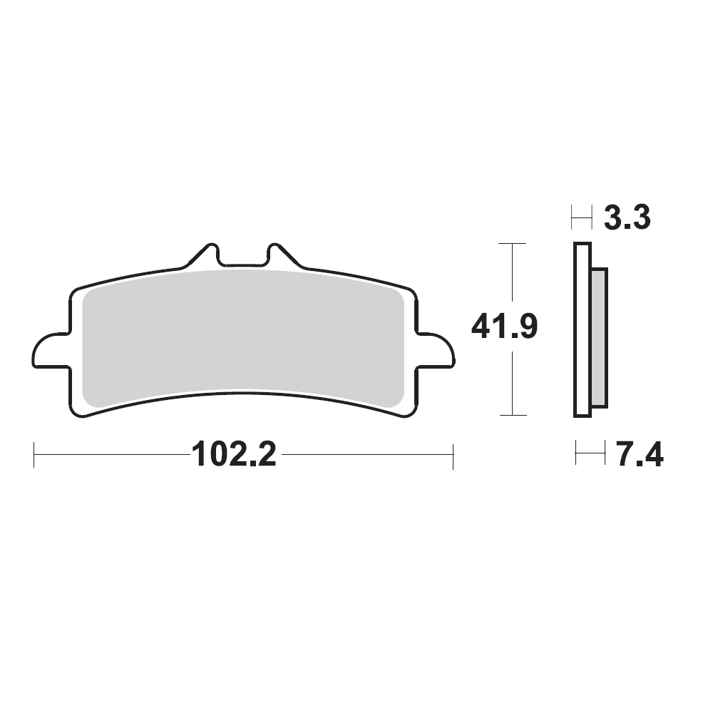 Pastiglie freno anteriori Braking P1R per HONDA CBR 1000 RR SP 2022-2023