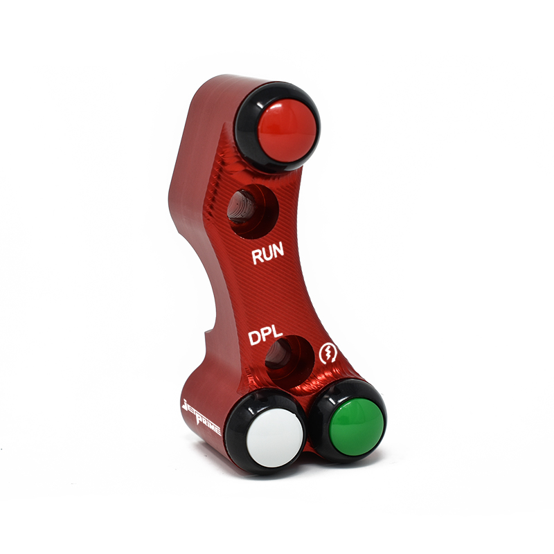 Pulsantiera Jetprime destra stradale Rossa per DUCATI PANIGALE V4 S 2018-2024