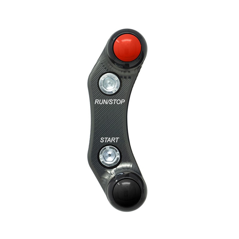 Pulsantiera Jetprime destra stradale Titanio per YAMAHA YZF-R3 2019-2021