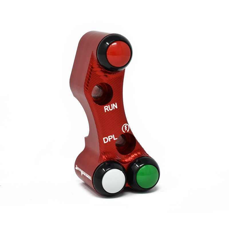 Pulsantiera Jetprime destra stradale Rossa per pompa Brembo per DUCATI PANIGALE V4 2018-2024