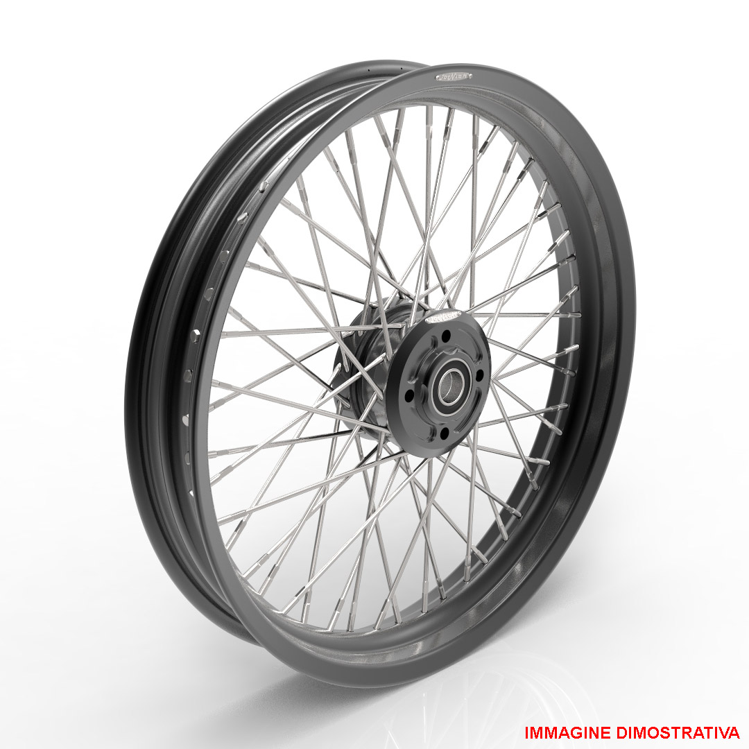 Cerchi a raggi Jonich 48M6 anteriore 2.50x18 per BMW R 80 RT 1984-1994
