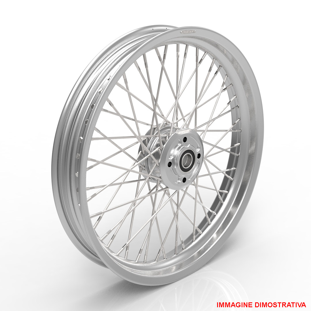 Cerchi a raggi Jonich 48M6 anteriore 2.50x18 per BMW R 80 RT 1984-1994, Immagine 3