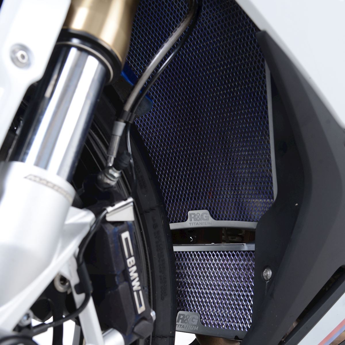R&G Racing griglia protezione radiatore olio in titanio per BMW M 1000 R 2023