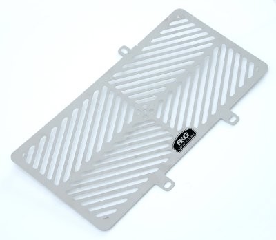 R&G Racing griglia protezione radiatore acqua in acciaio inox per KAWASAKI ER6 N/F 2009-2011