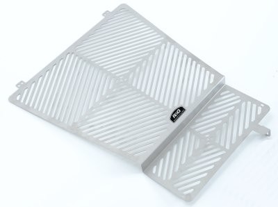 R&G Racing griglia protezione radiatore acqua in acciaio inox per APRILIA CAPONORD 1200 2013-2016
