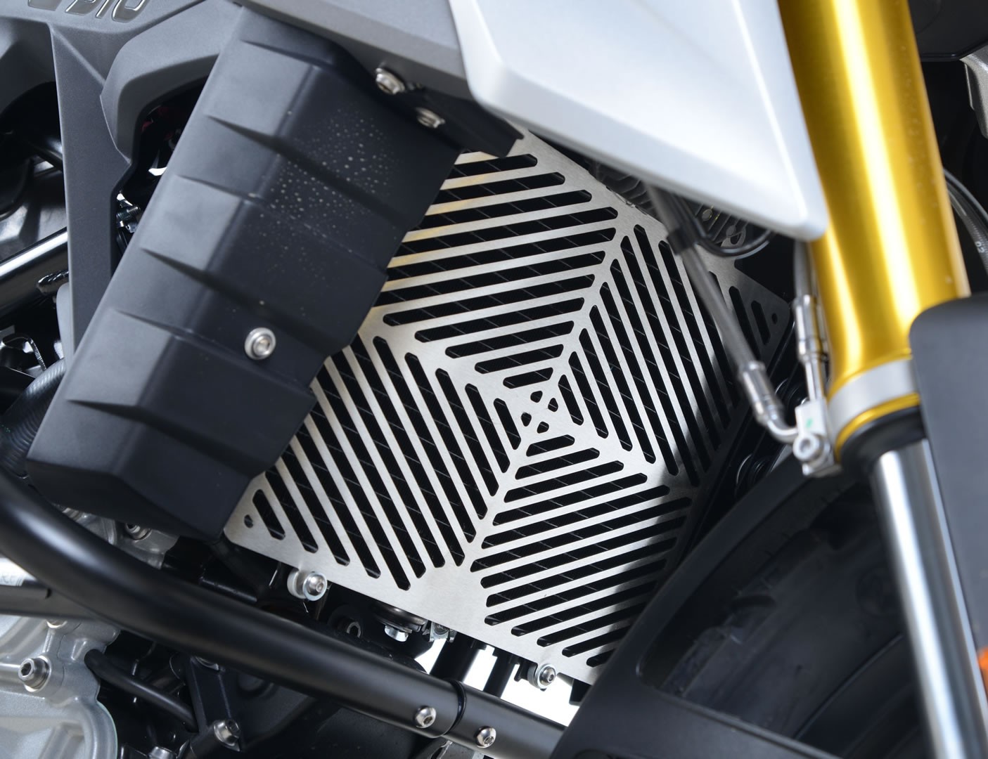 R&G Racing griglia protezione radiatore acqua in acciaio inox per BMW G 310 R 2016-2023