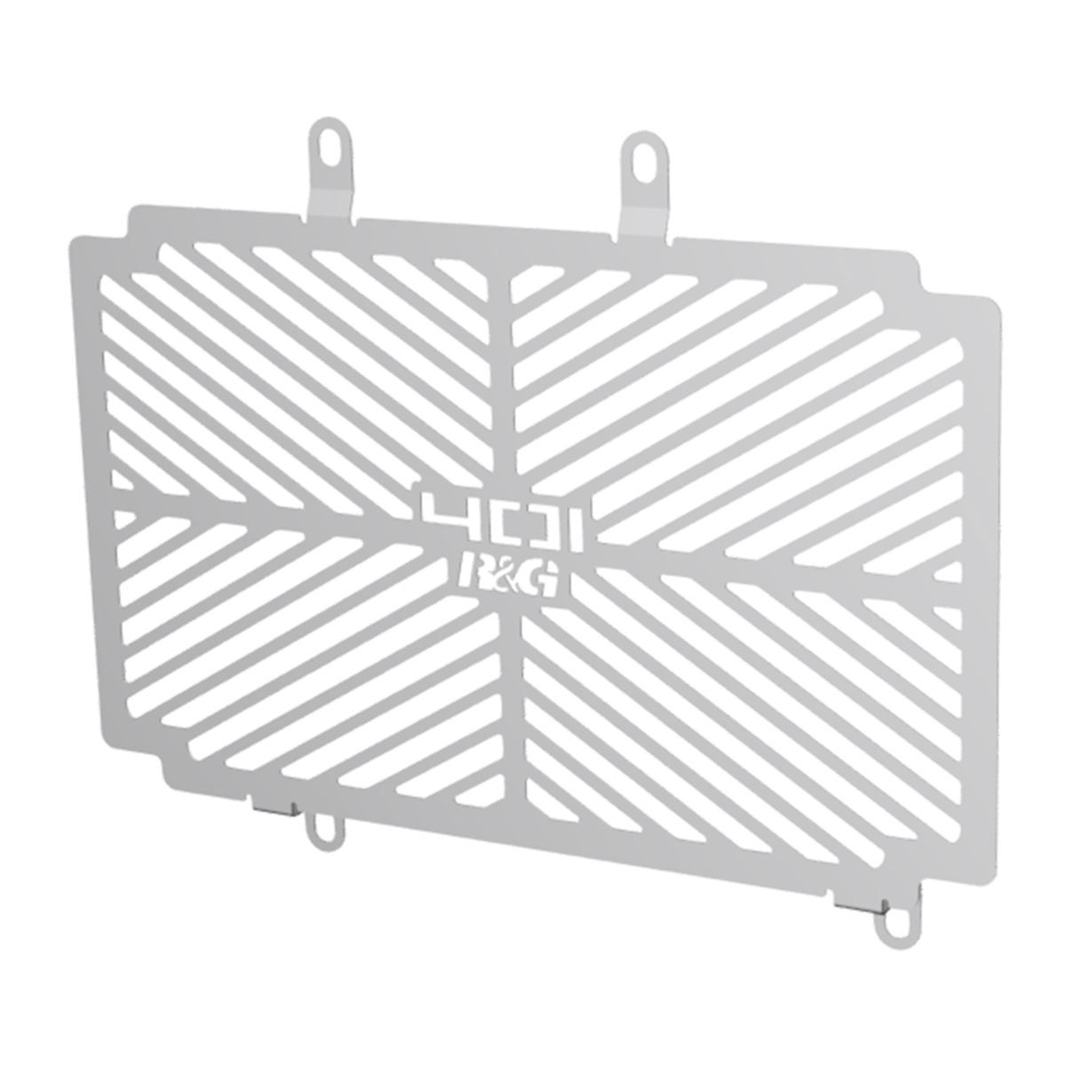 R&G Racing griglia protezione radiatore acqua con logo per HUSQVARNA SVARTPILEN 401 2018-2023