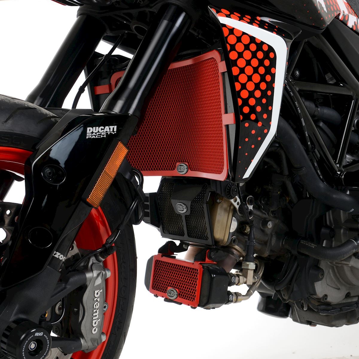 R&G Racing griglia protezione testa alluminio per DUCATI MULTISTRADA 950 2017-2021
