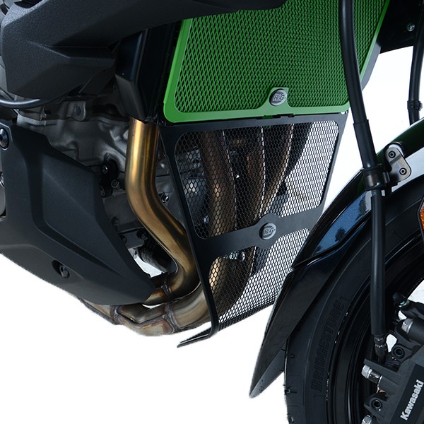R&G Racing griglia protezione collettori in alluminio per KAWASAKI VERSYS 1000 2019-2023