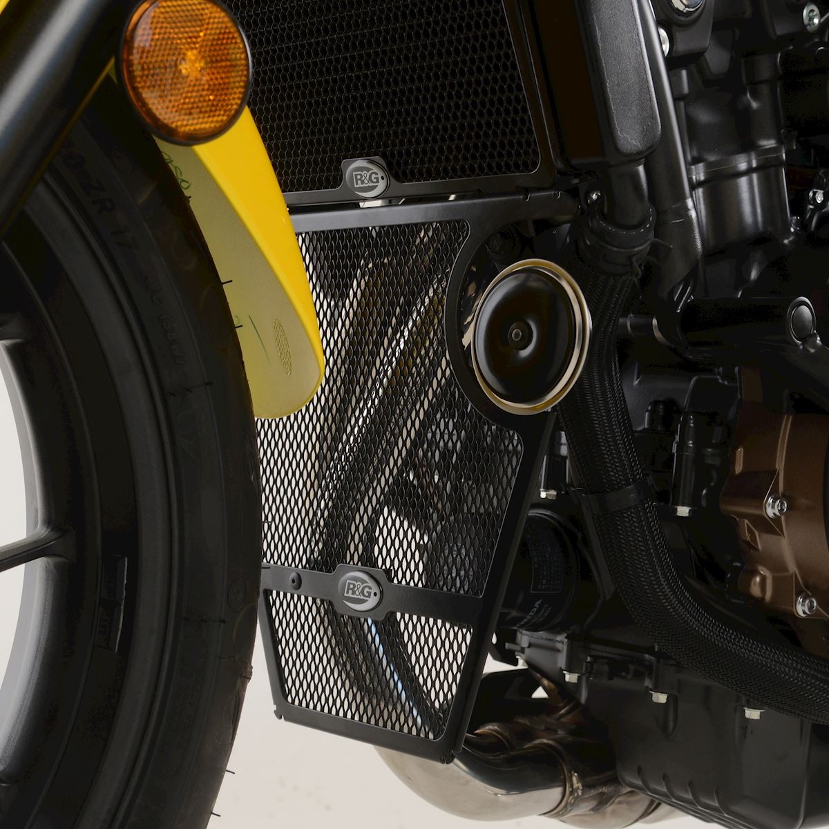 R&G Racing griglia protezione collettori in alluminio per HONDA CB 500 F 2013-2015