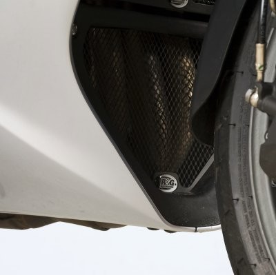R&G Racing griglia protezione collettori in alluminio per TRIUMPH TROPHY 1215 2012-2016