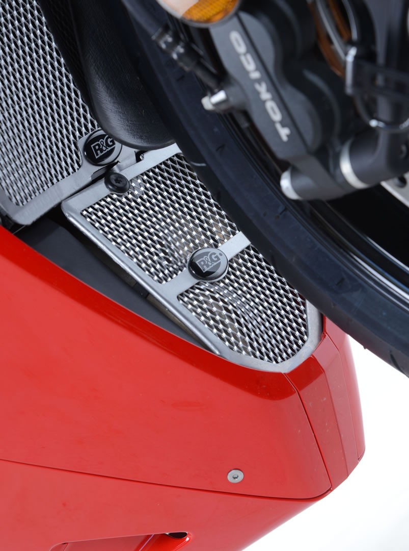 R&G Racing griglia protezione collettori in alluminio per HONDA CBR 1000 RR /SP 2017-2019