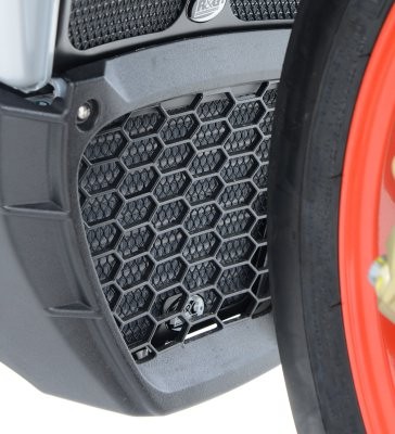 R&G Racing griglia protezione radiatore olio in alluminio per APRILIA RSV4 RF 2015-2020